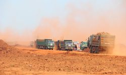 Công trường thi công sân bay Long Thành.