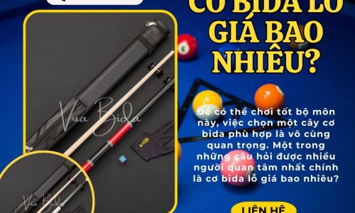 Cách chọn cơ bida lỗ chuẩn pro giúp nâng tầm kỹ năng như cao thủ
