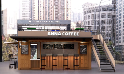 Mô hình thi công thiết kế quán cà phê container