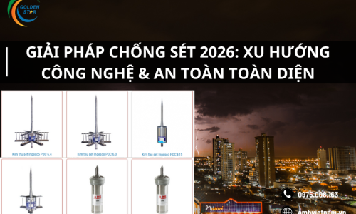 Nâng cao an toàn công trình với giải pháp chống sét do AMB Việt Nam phát triển